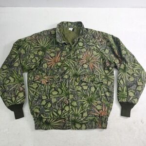 DK Flatwoods Palmetto Osceola‎ Florida Turkey Deer Hog Hunting Camo Jacket M VG+